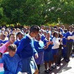 ontvangst Maluti Skool werkbezoek 2015